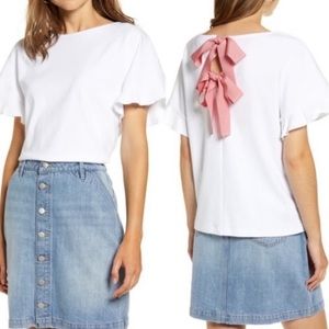 Rachel Parcel Nordstrom bow tshirt